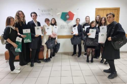 Студентов НГУАДИ наградили в мэрии г. Новосибирска